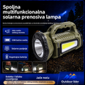 Solarna i USB punjiva višenamenska kamp lampa