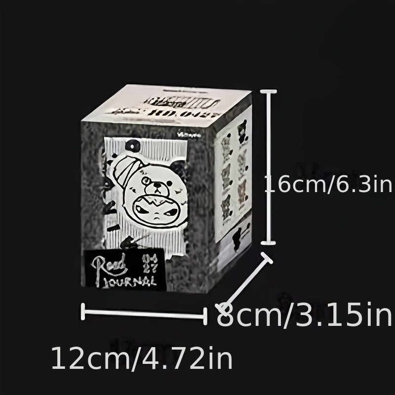 POP MART Hirono Road Journal Ono plišani privezak, misteriozna kutija, pojedinačna misteriozna kutija, privezak