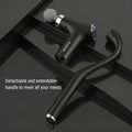 MINDMED New Long-Handle Massage Gun: 12-Speed Deep Tissue Muscle Massager, 4500 RPM High-Frequency Percussion, Extendable Handle for Muscle