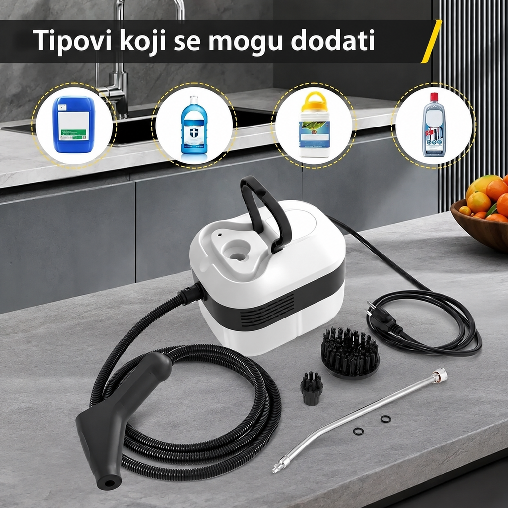 Božićni pokloni 1.2L Parni čistač velikog kapaciteta