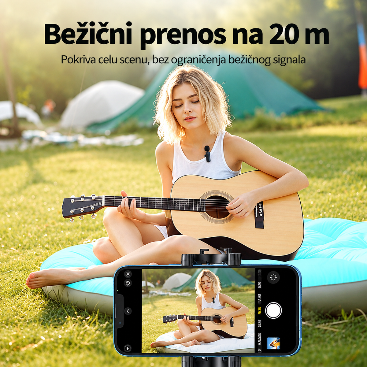 Bežični lavalier mikrofon
