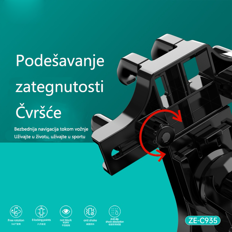 Nosač za telefon za motocikl