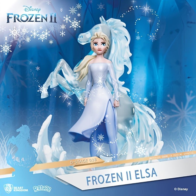 Frozen 2 Elsa serija, izuzetna izrada rekreira klasičnu sliku, kolekcioka figura suvenir, ukras za scenu, dekoracija za dom, poklon za prijatelje i rođake za praznike