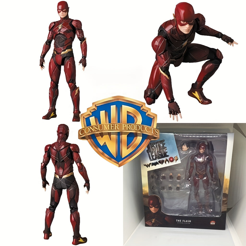 Službeno licencirani Warner Bros. DC Flash ručno rađeni kolekcionarski predmeti, DC Liga pravde, pogodni za Božić, Noć veštica, rođendanske poklone, dekoraciju doma, velike statue i ukrase za radni sto