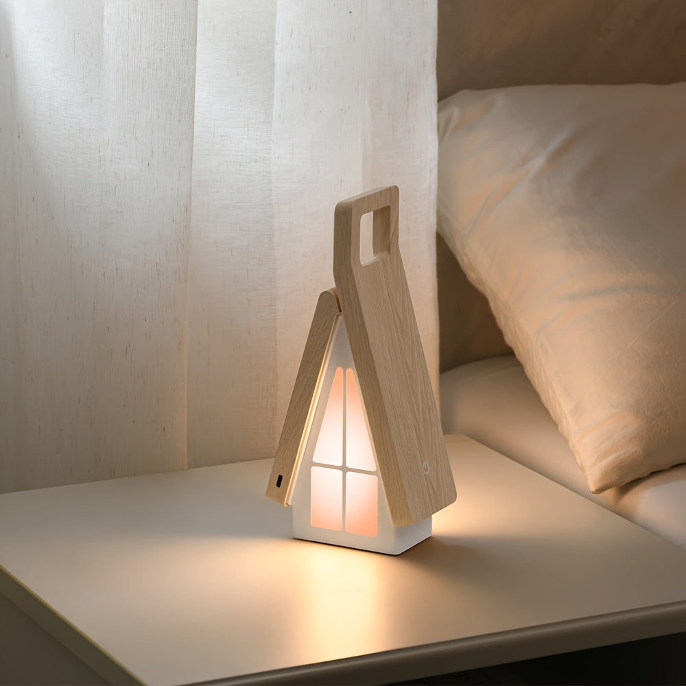 WILIT LED Stona Lampa Noćno Svetlo, Baterija 1800Mah, Dual Mode sa Noćnim Svetlom i Stonom Lampom, Podešavanje Osvetljenosti na 3 Nivoa. Kontrola na Dodir, Pogodna za Kancelariju, Spavaću Sobu. Dan Zaljubljenih, Dan Žena, Osnovni Poklon