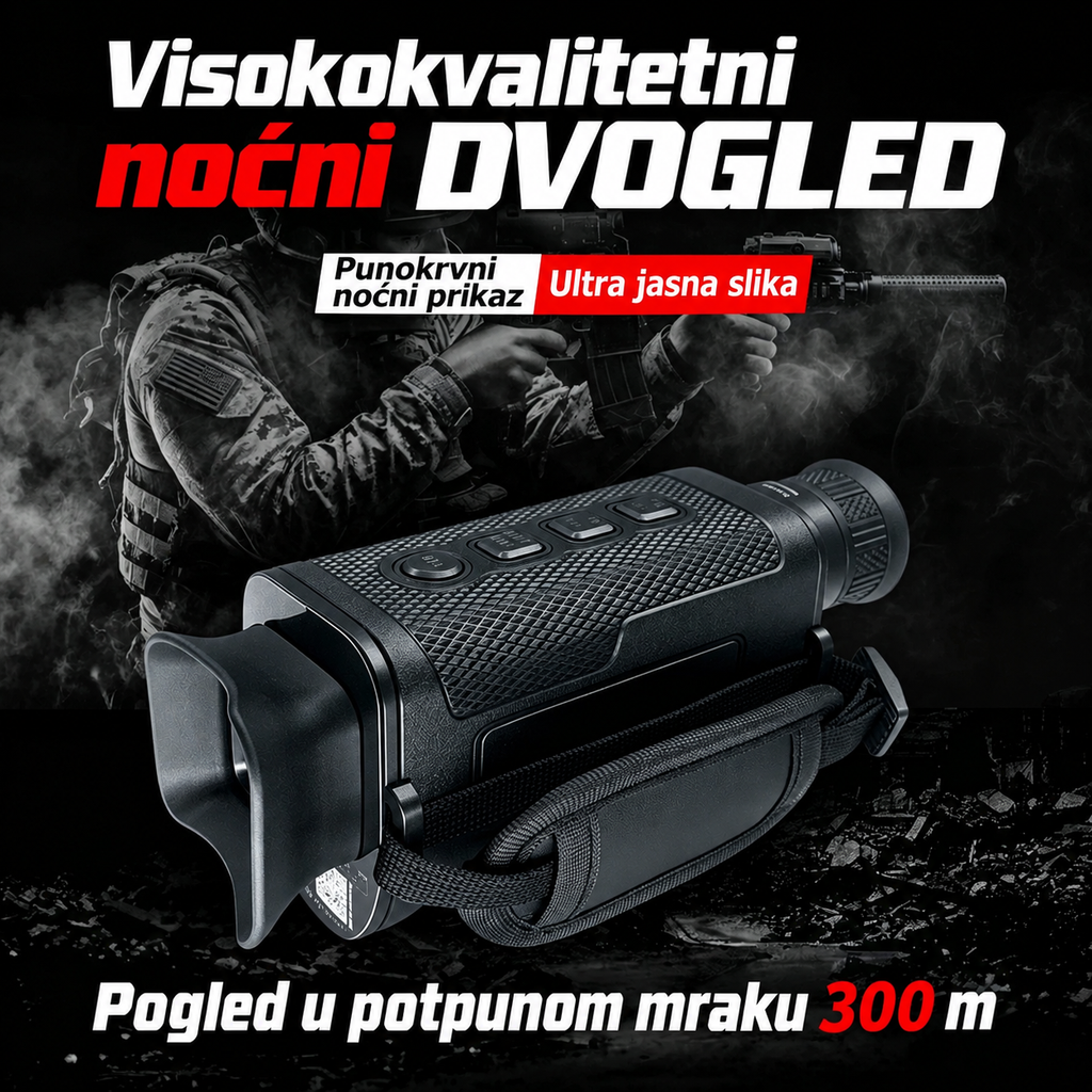 Nova generacija dvoglednog uređaja za noćno osmatranje sa HD slikom