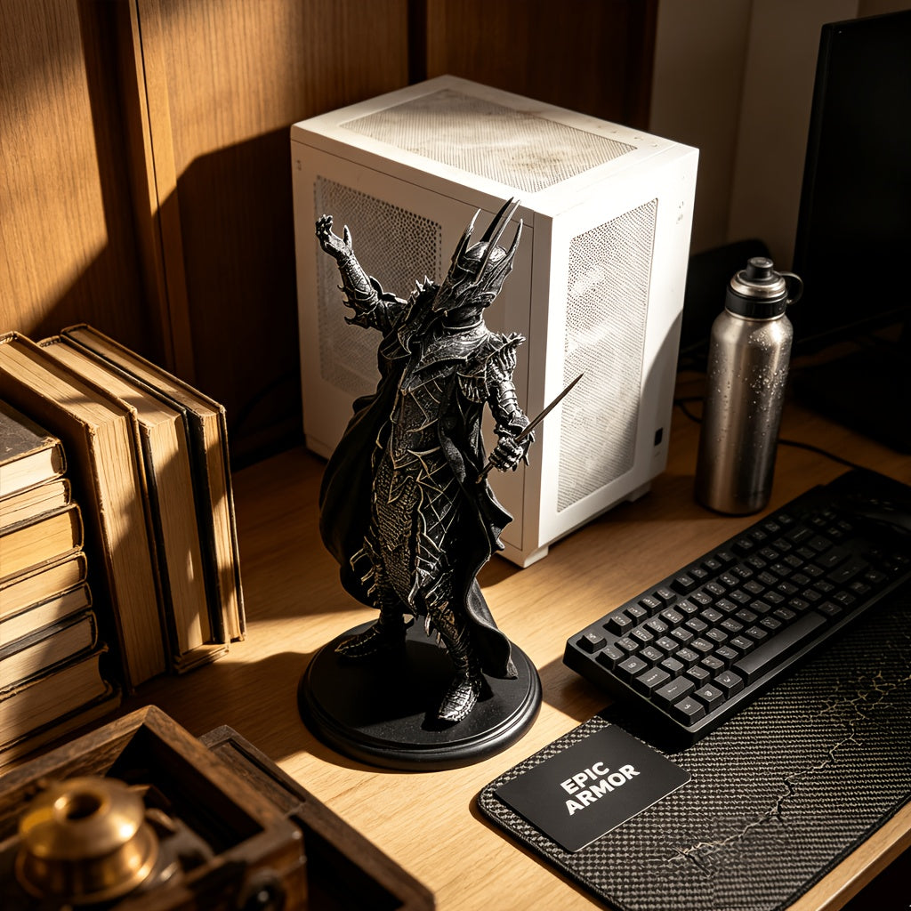Interactive Game Figurine Dolls, The Lord of the Rings 3rd Generation, Figurine of the Eye of Sauron, Exquisitely Restored, Desktop/study Statue Ornament, Entrance Hall Decoration, Collectible Figurine, Gift for Birthday/Mother's Day