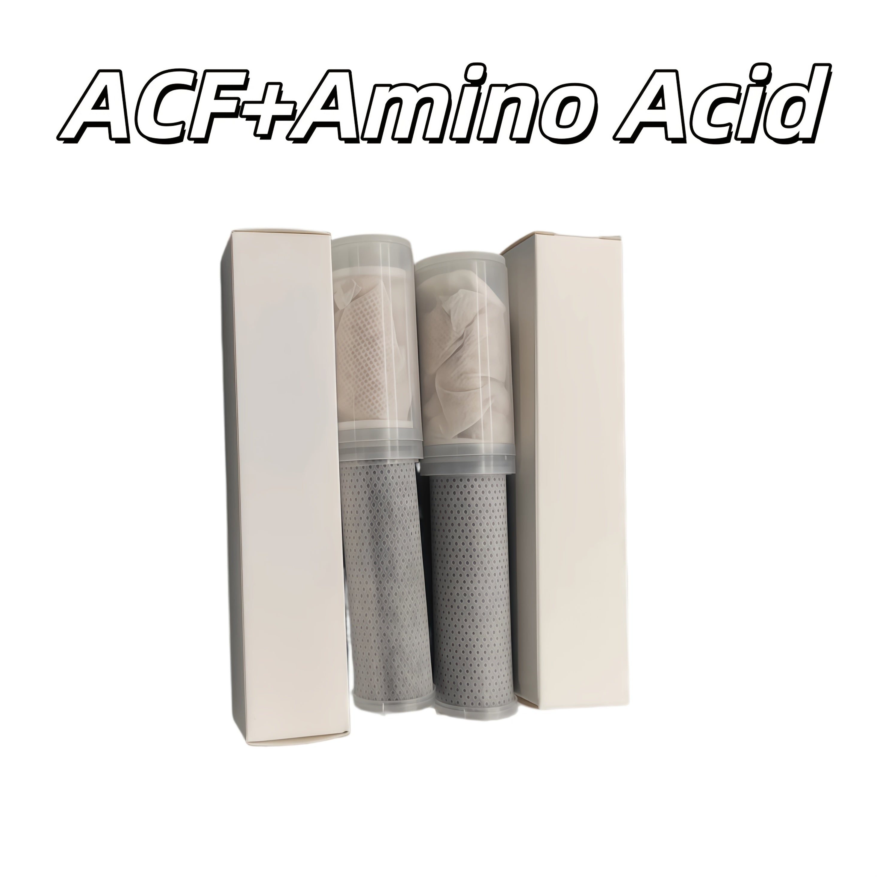 Visokokvalitetni filteri za zamenu u tuš glavi - ACF filter pogodan za uklanjanje kamenca i hlora, formula sa aminokiselinama ili vitaminom C od limuna za zdravu negu kose i kože, laka instalacija za kupatilne/tuš sisteme