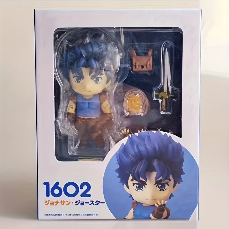 Tamnoplava Q-Verzija Anime Figura - PVC Materijal, Anime Stil Kolekcionarski Model, Lik za Ljubitelje Animea, Poklon za Božić/Noć Veštica