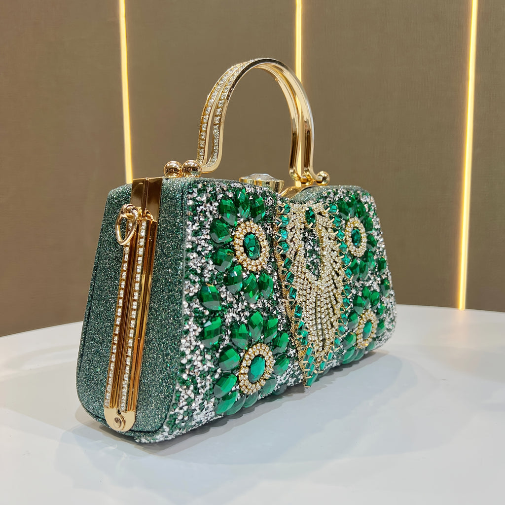 Sjajna večernja prekobedna torba sa sigurnosnom kopčom u obliku rajnstona - idealna za venčanja, žurke i svakodnevnu upotrebu - elegantan poklon za dame, modni dodatak za mlade, luksuzni stil sa sekvencima, ženstveni modni detalj, izuzetna izrada