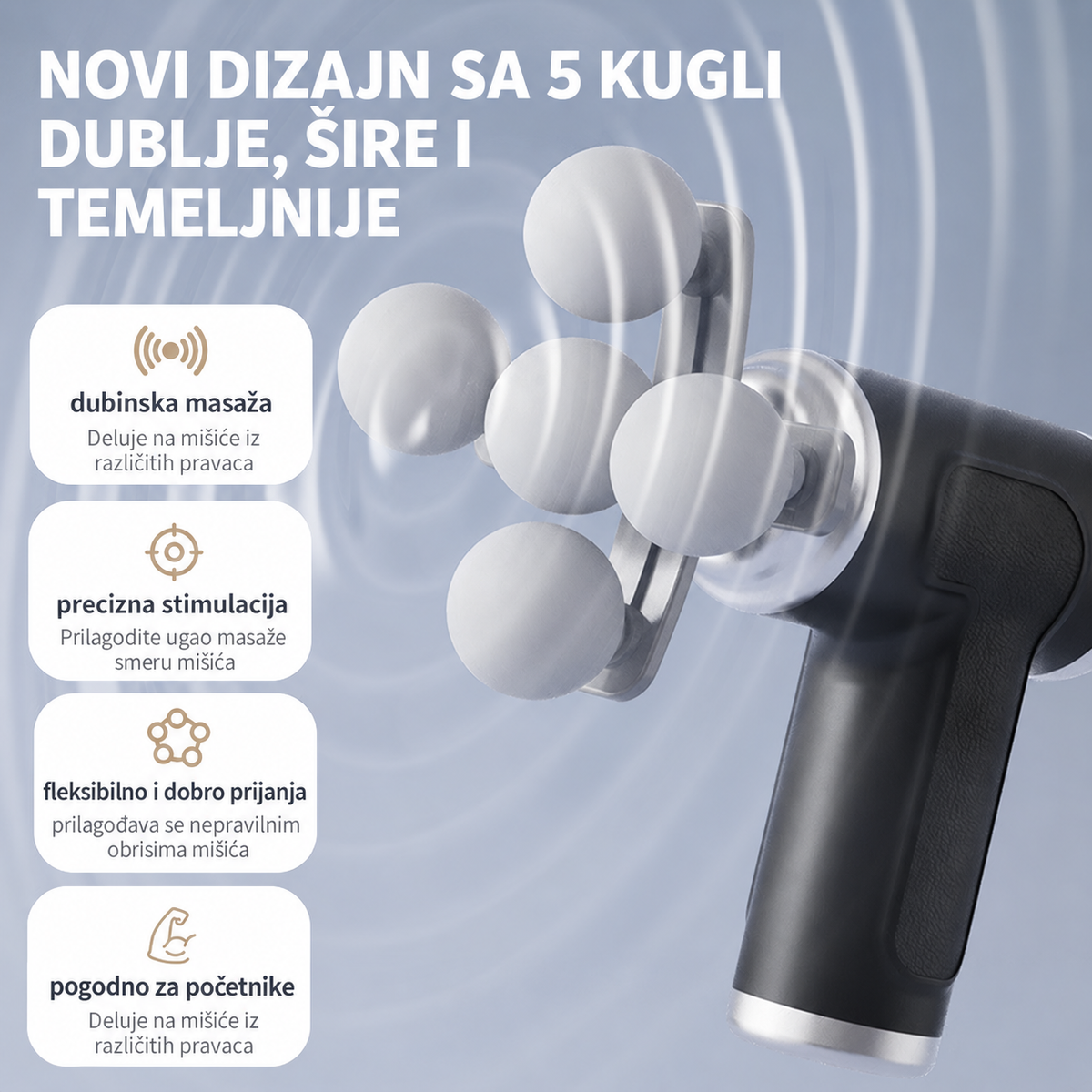 Masažer za duboku masažu mišića