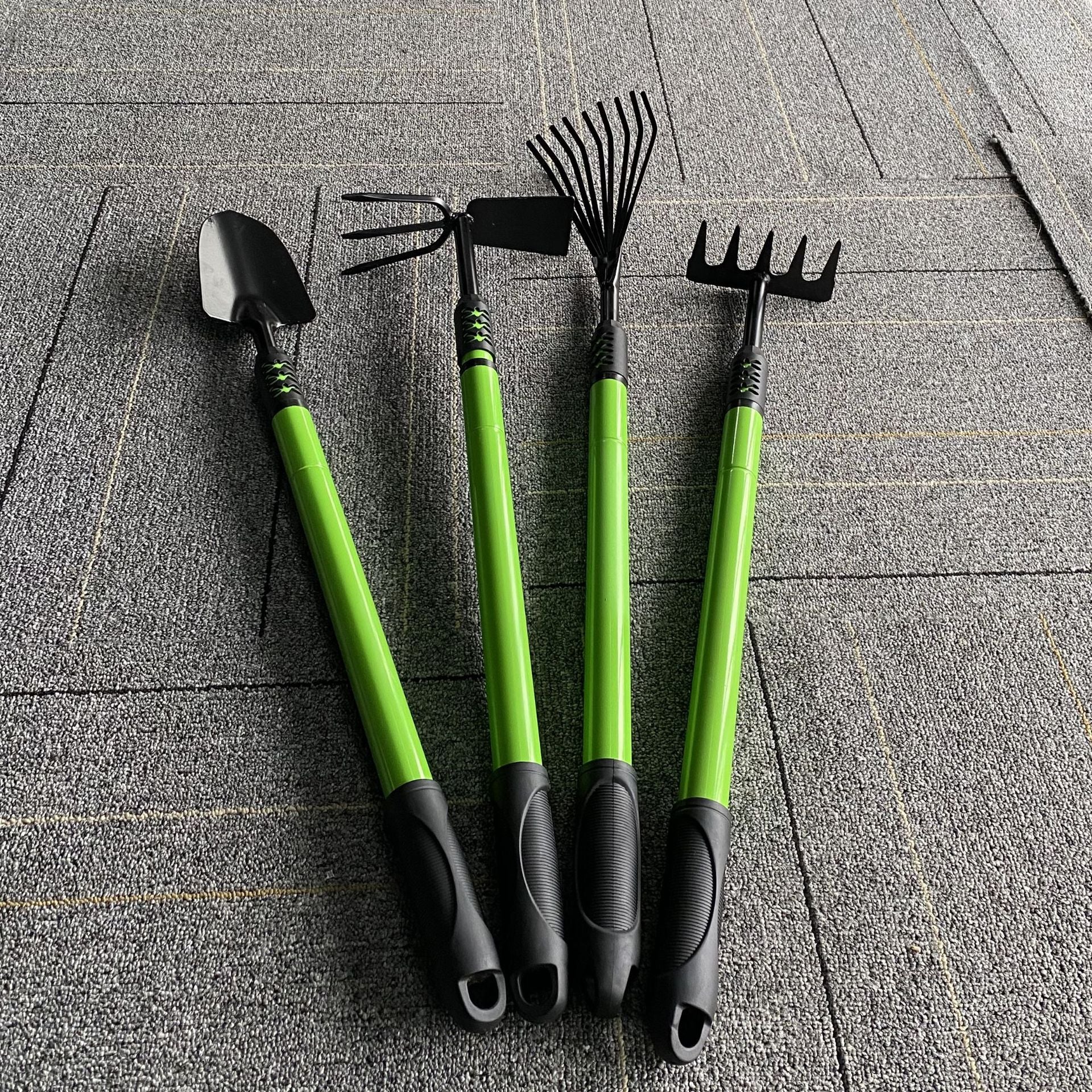 碳钢花园铲子铁锹 园林种花工具4件套装园林农用工具多肉园艺师