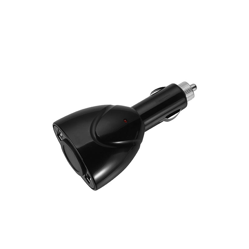 车载充电器  车充一拖二手机汽车USB充电器 点烟器头  厂家直销