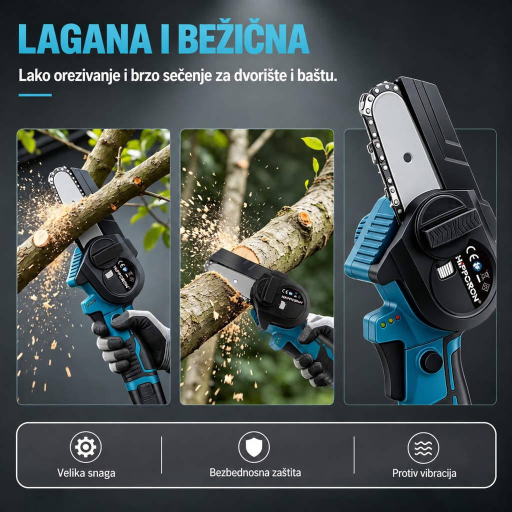 električna motorna testera