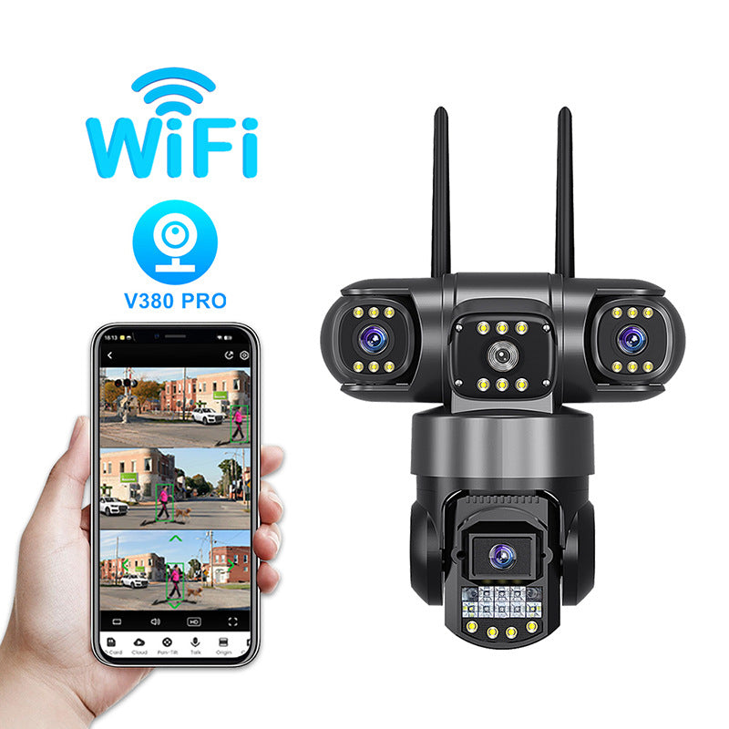 Trostruka WiFi HD sigurnosna kamera za nadzor