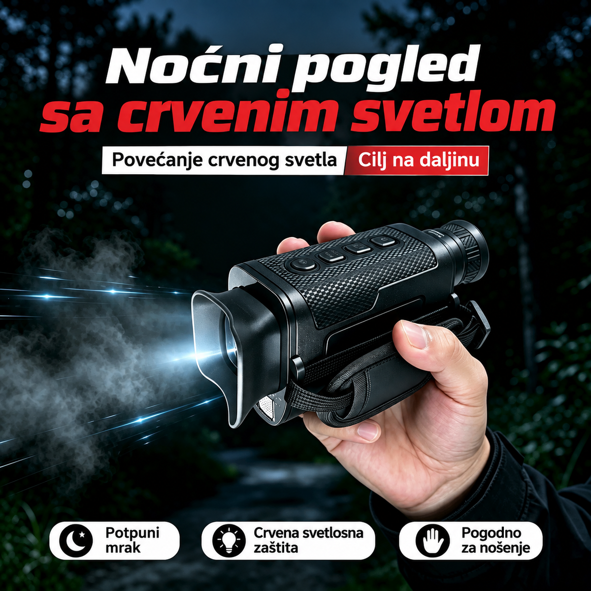 Nova generacija dvoglednog uređaja za noćno osmatranje sa HD slikom