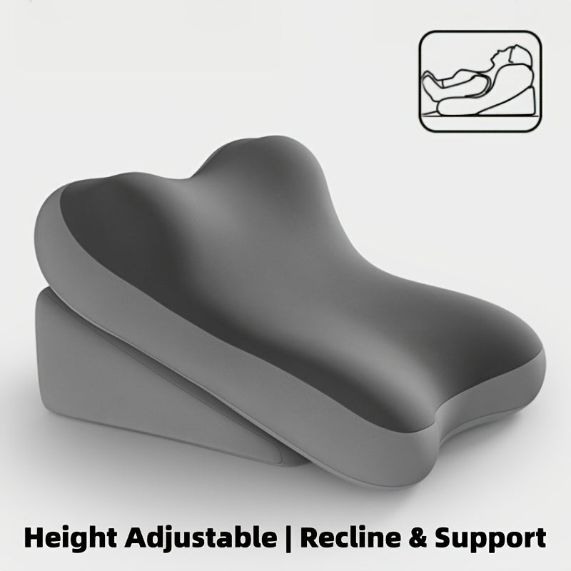 Care Cushion, Turning Aid, Memory Foam Back Support Cushion for Sitting up in Bed, 2pcs Set of Adjustable Bed Wedge Pillows, Suitable for Comfortable Reading Support for the Back and Neck, Multifunctional Lumbar Cushion for Gaming and Relaxation