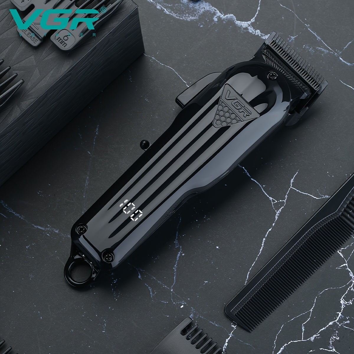 Vgr-282 [Ekskluzivno za muškarce] Alat za šišanje koji nudi praktično punjenje za šišanje i brijanje. Sa izdržljivim dizajnom, pogodan je za podrezivanje brade, dlačica na licu i tela, čineći ga savršenim izborom za muškarce