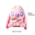 Stitch Series Petal Plush Angel Sitting Doll, Cute And Soft Stuffed Toy, Ideal Gift for Friends And Children