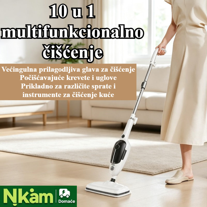 10-u-1 Višenamenska Čistaća Krpa za Brisanje, sa Okretnom Glavom za Čišćenje, Pogodna za Dubinsko Čišćenje Podova u Različitim Kućnim Okruženjima, Sposobna za Čišćenje Pukotina i Uglova, Kompatibilna sa Više Vrsta Podova, Dostupna u Nasumičnim Bojama