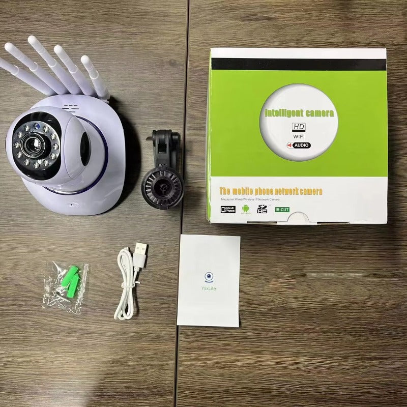 Bežična WiFi kamera, 360 stepeni, 1080P kamera, Kućni WiFi monitor visoke definicije