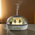 A Simulated Snow Pile Aroma Diffuser, Creatively Designed Snow Landscape, Snowman Decorative Tabletop Piece, Home Decor, Usb-Powered Humidifier, with Two Timer Settings, Essential Oil Diffuser—Ideal for Bedroom, Office, Yoga