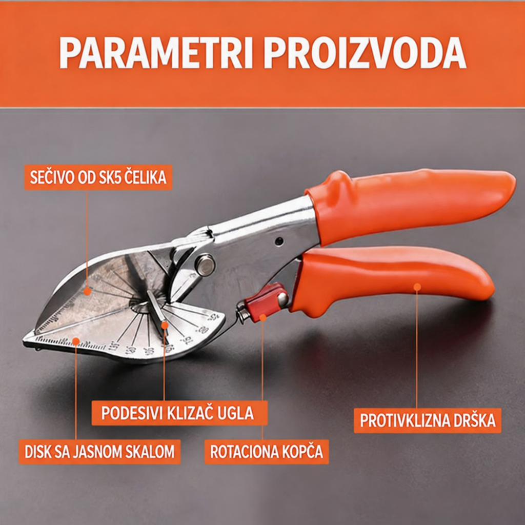 Stolarski sekač pod uglom