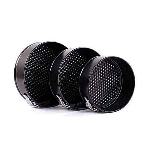 8 inch circular Springform interlocking and leak- proof seal carbon baking C ake Pan