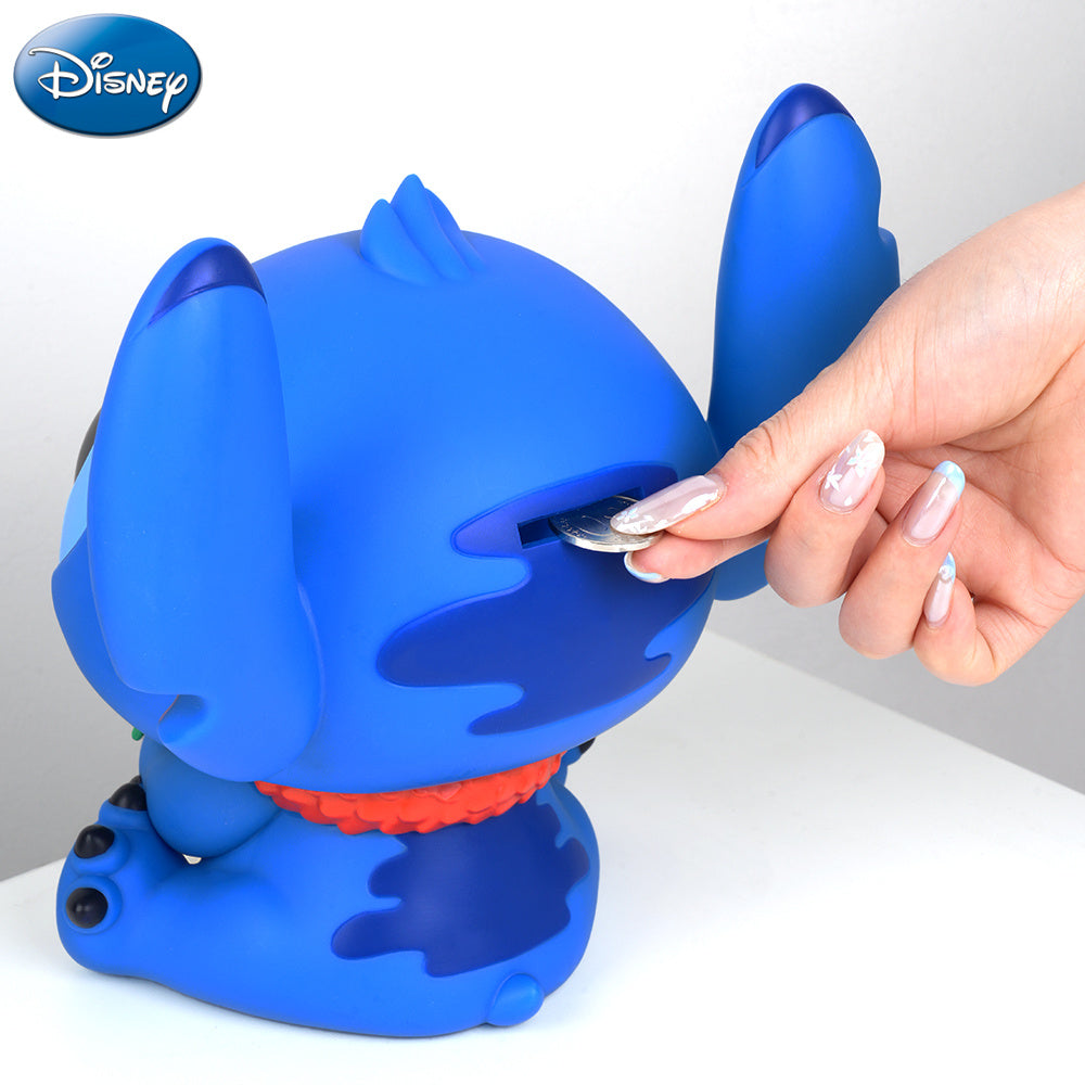 1pc Officially Licensed Disney Stitch Toy Figure Made of PVC, Serving As a Creative And Adorable Money Bank. It'S a Perfect Birthday Or Holiday Gift, Ideal for Home Decor And Collectible Purposes
