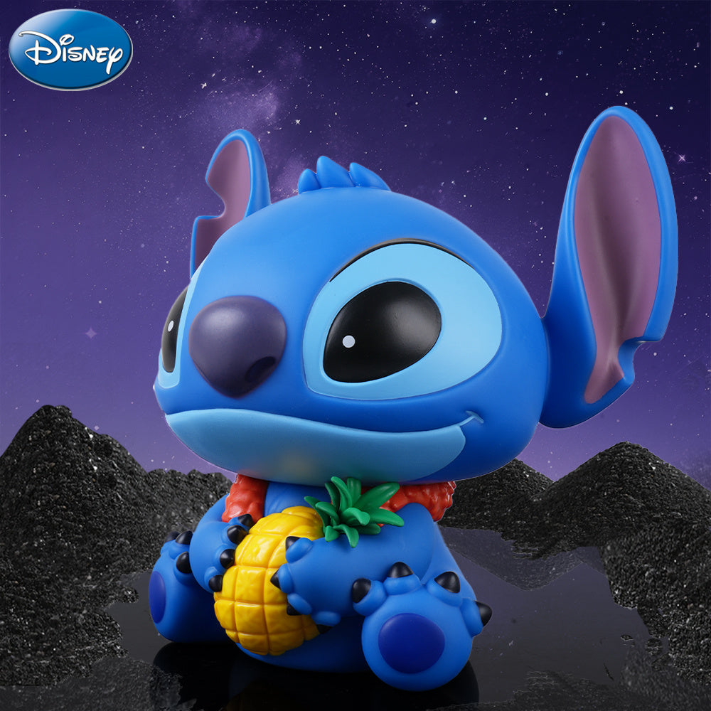 1pc Officially Licensed Disney Stitch Toy Figure Made of PVC, Serving As a Creative And Adorable Money Bank. It'S a Perfect Birthday Or Holiday Gift, Ideal for Home Decor And Collectible Purposes