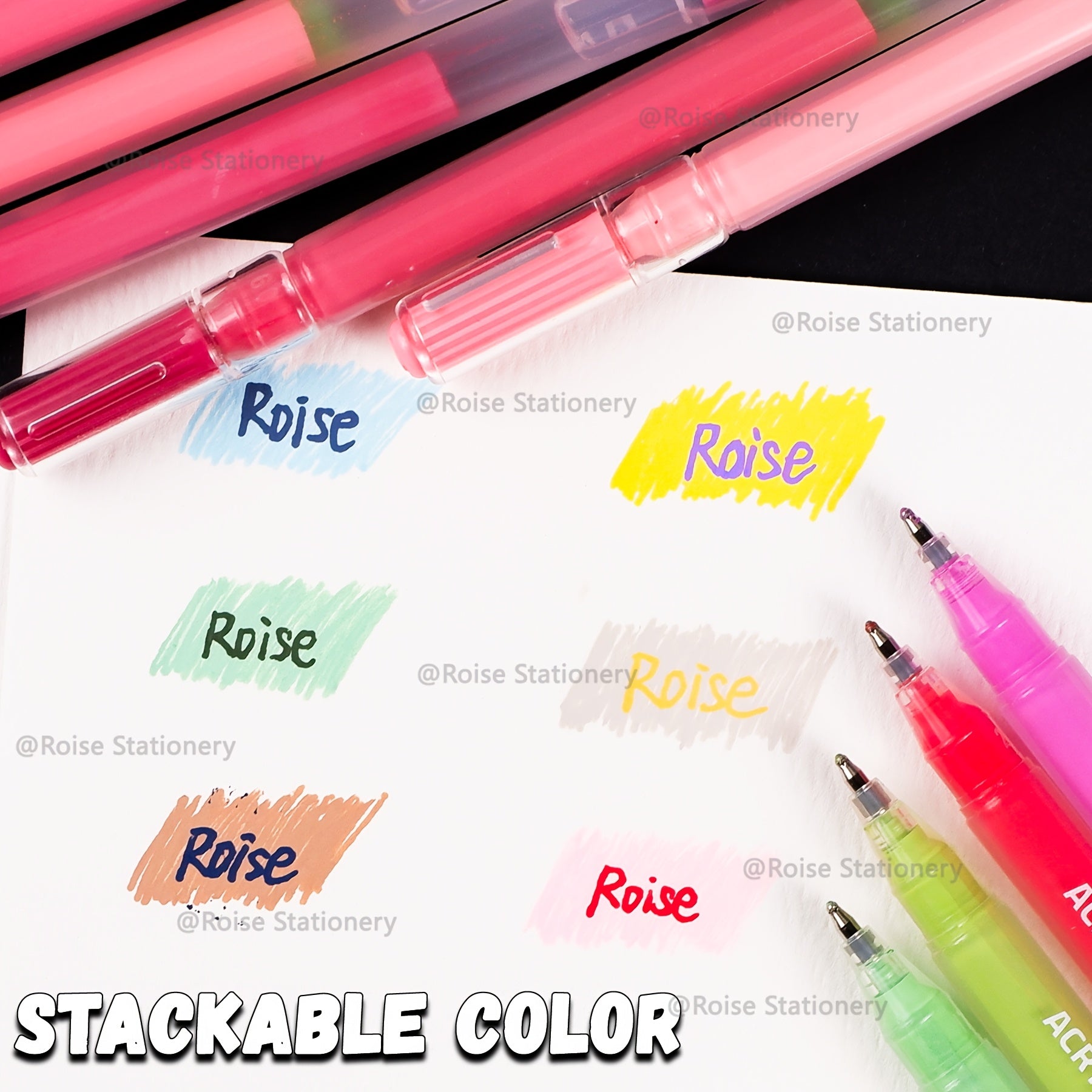LANGUO Multi-Color And Metallic Gel Pens, 36/48/54/72/90/144 COLORS, 1.0Mm Tip, Vivid Pigment, Works on All Surfaces, for Rock Drawing, Glass Art, Wood Crafts, Journaling, And Gifting