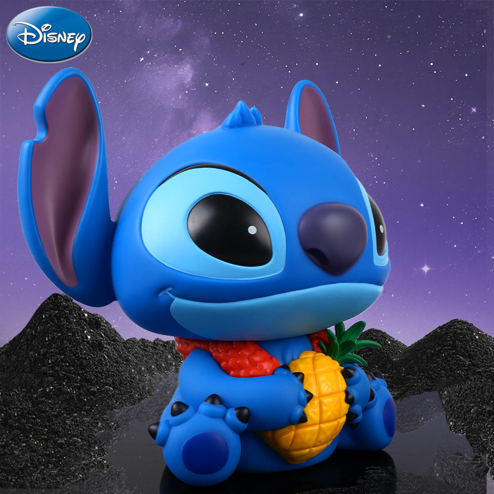 1pc Officially Licensed Disney Stitch Toy Figure Made of PVC, Serving As a Creative And Adorable Money Bank. It'S a Perfect Birthday Or Holiday Gift, Ideal for Home Decor And Collectible Purposes