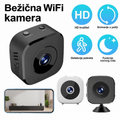 Lokalno Skladište Mini Bežična Nadzorna Kamera 1080P Prenosivi Daljinski Monitor za Dom, Slučajno Crna ili Bela Boja isporučuje se