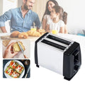 Toaster za kućnu upotrebu sa 2 školjke, opcija odmrzavanja, električni toster | Toaster za kućnu upotrebu sa 2 školjke, opcija odmrzavanja, električni aparat za tostiranje, kompaktna veličina, dizajn koji štedi prostor za doručak, dostava 3-5 dana