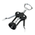 Chef Craft Select Waiters Corkscrew with Foil Cutter and Bottle Opener, 5 inches in Length, Stainless Steel/Black