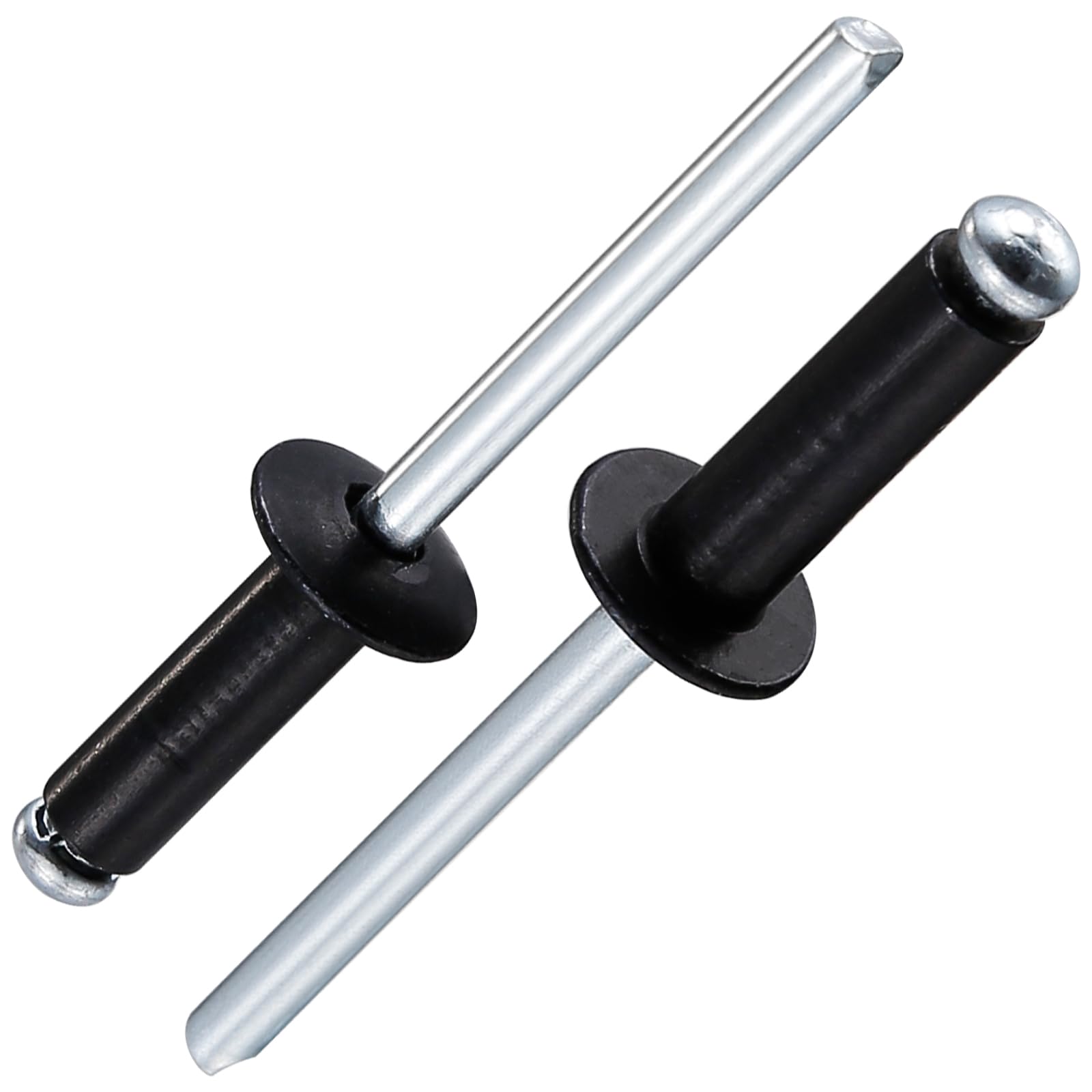 Wensilon(80Pcs) Aluminum blind pro Rivets Kit,Aluminum Grip and Steel Mandrel Set