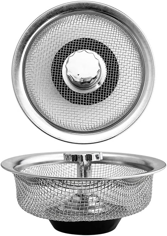 1PCS Stainless Steel Kitchen Sink Strainer 83×44×35mm