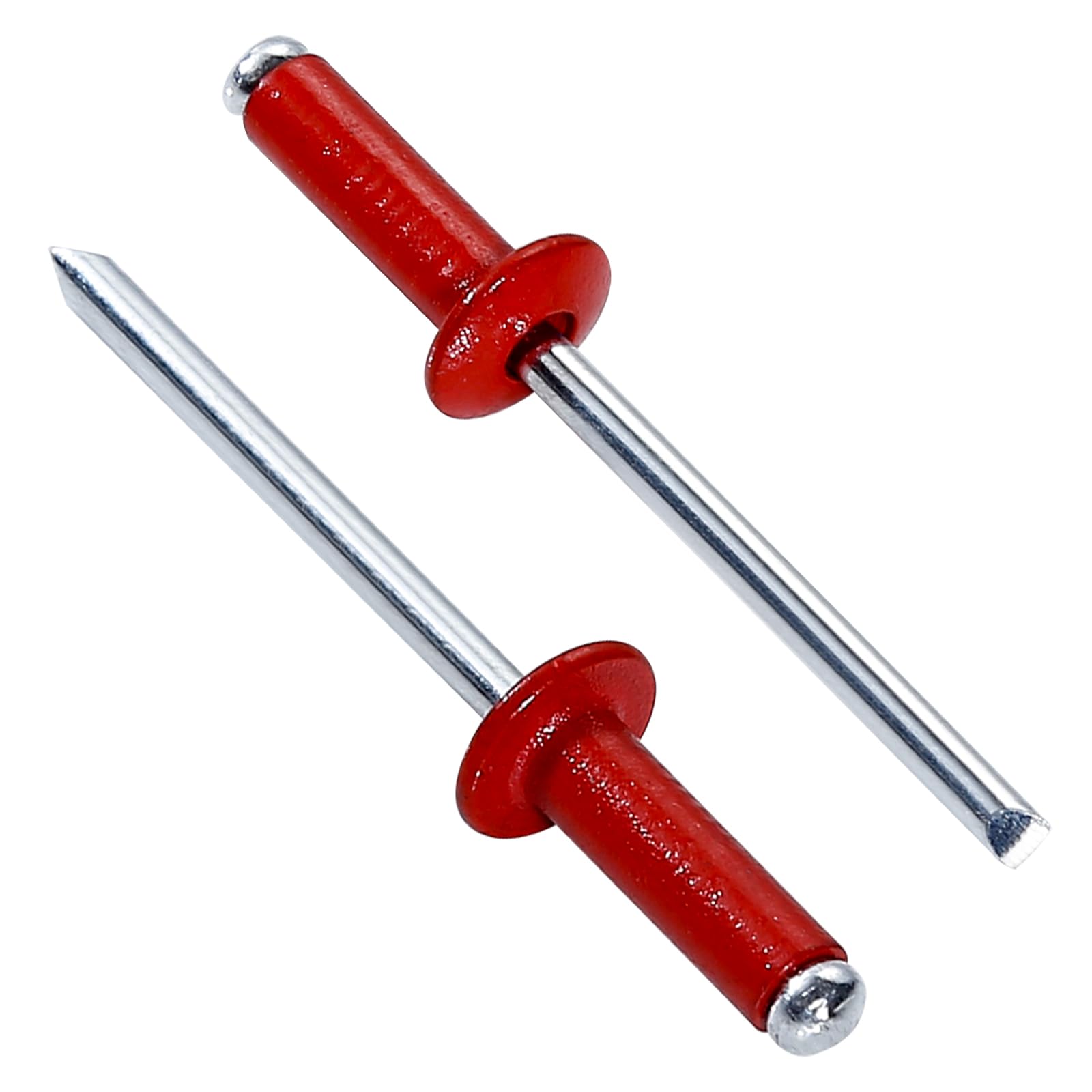Wensilon(80Pcs) Aluminum blind pro Rivets Kit,Aluminum Grip and Steel Mandrel Set