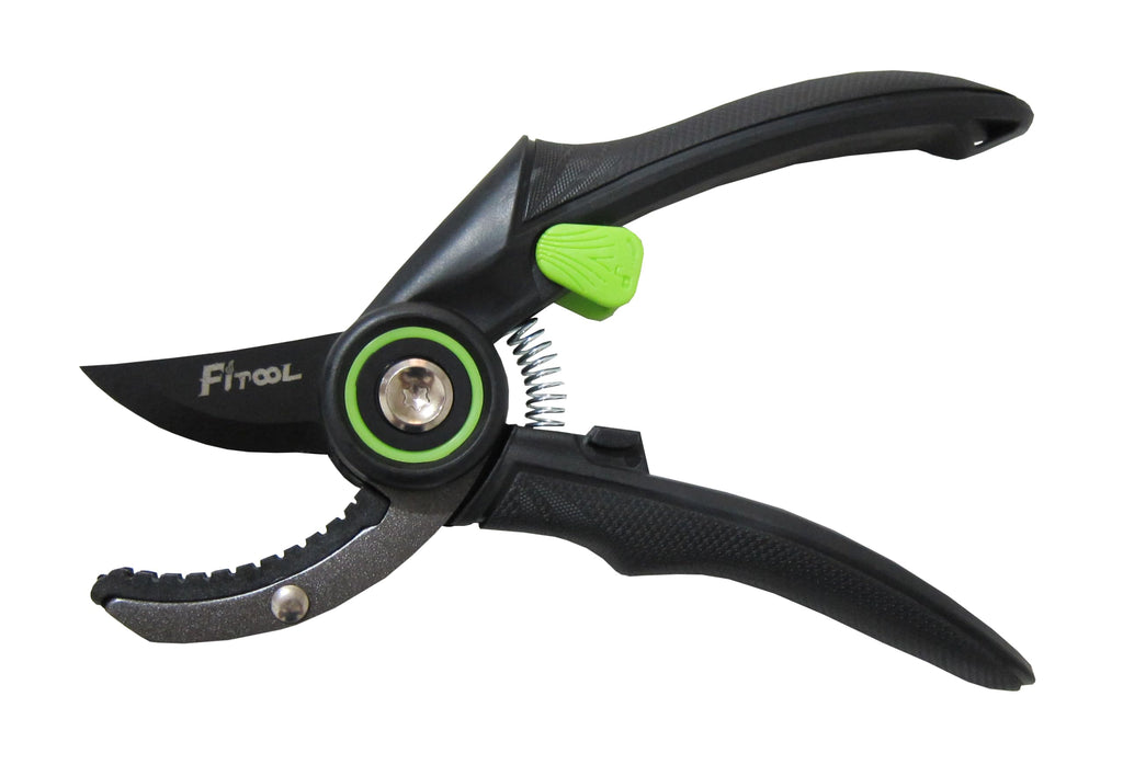 Professional Secateurs, with Super Sharp SK5 Steel Blades, Gardening Hand Clippers Pruners, Garden Trimming Scissors, Pruning Shears 8-Inch (Anvil)