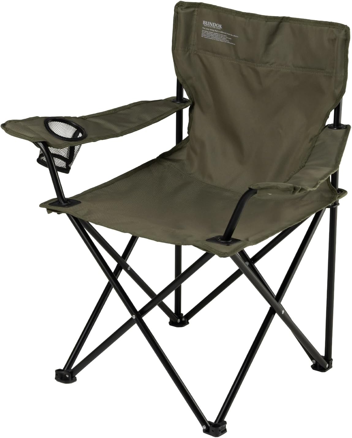BUNDOK BD-187WG Lounge Chair, Warm Gray, Leisure, Outdoors, Fishing, Watching Sports, Closing Type, Compact