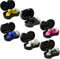 6 Set Swimming Earplugs and Swimming Nose Clips, BOSOIRSOU 6 Pairs Waterproof Silicone Reusable Ear & 6 pcs Nose Protector for Man Woman Swimmers Pool Bath Showering Surfing Kayaking