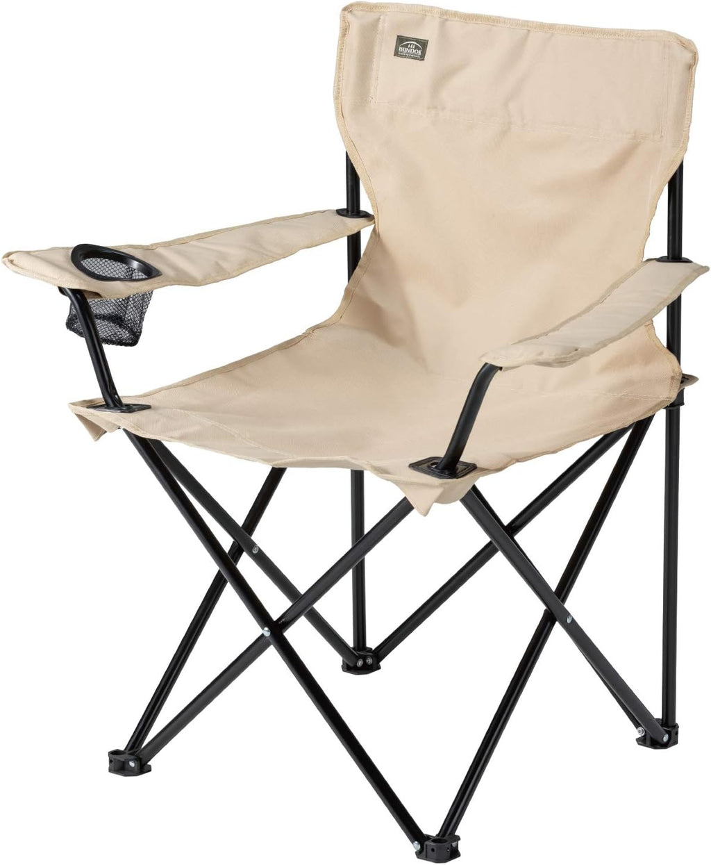 BUNDOK BD-187WG Lounge Chair, Warm Gray, Leisure, Outdoors, Fishing, Watching Sports, Closing Type, Compact