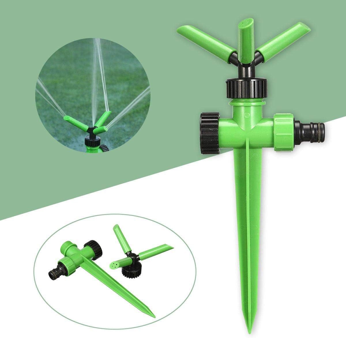 SGerste Garden Yard 360 Rotating Lawn Sprinkler Outdoor Lawn Water Sprayer Irrigation Tool
