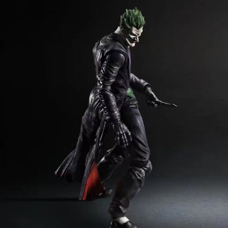 WB Warner Autorizovana PA Modifikovana Akciona Figura Džoker iz Arkham Origins, Napravljena od PVC Materijala, Klasični Filmski Kolekcioki Predmet, Veliki Ukras za Radni Sto za Kućišta Računara, Savršen Izbor za Rođendanske Poklone, Prazničnu Kupovinu