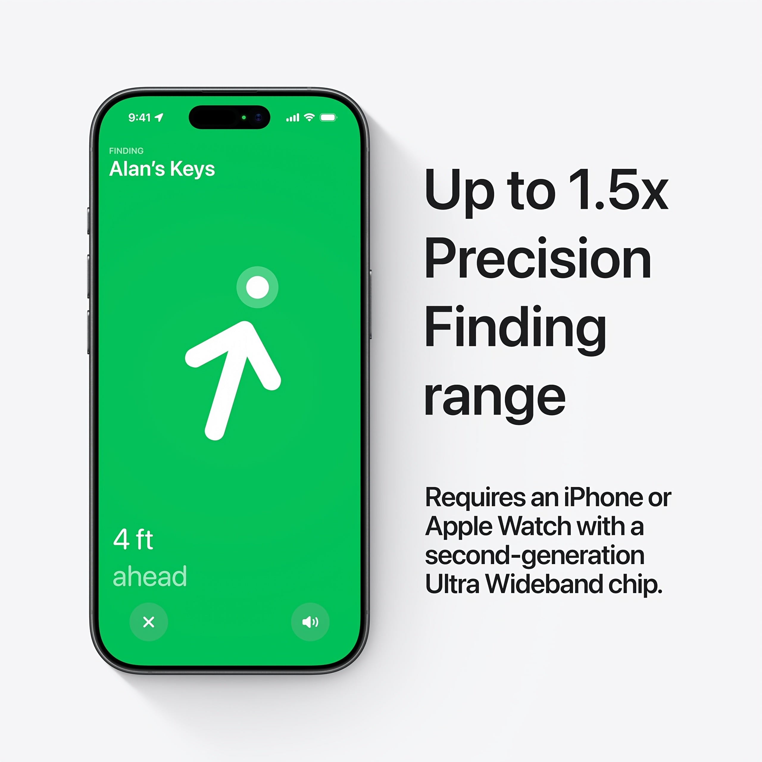 Apple Airtag (2Nd Generation): Tracker for Keychain, Wallet, And More; Locator with Sound; Easy One-Tap Setup with Iphone Or Ipad; Key Finder with Up to 1.5X Precision Finding Range