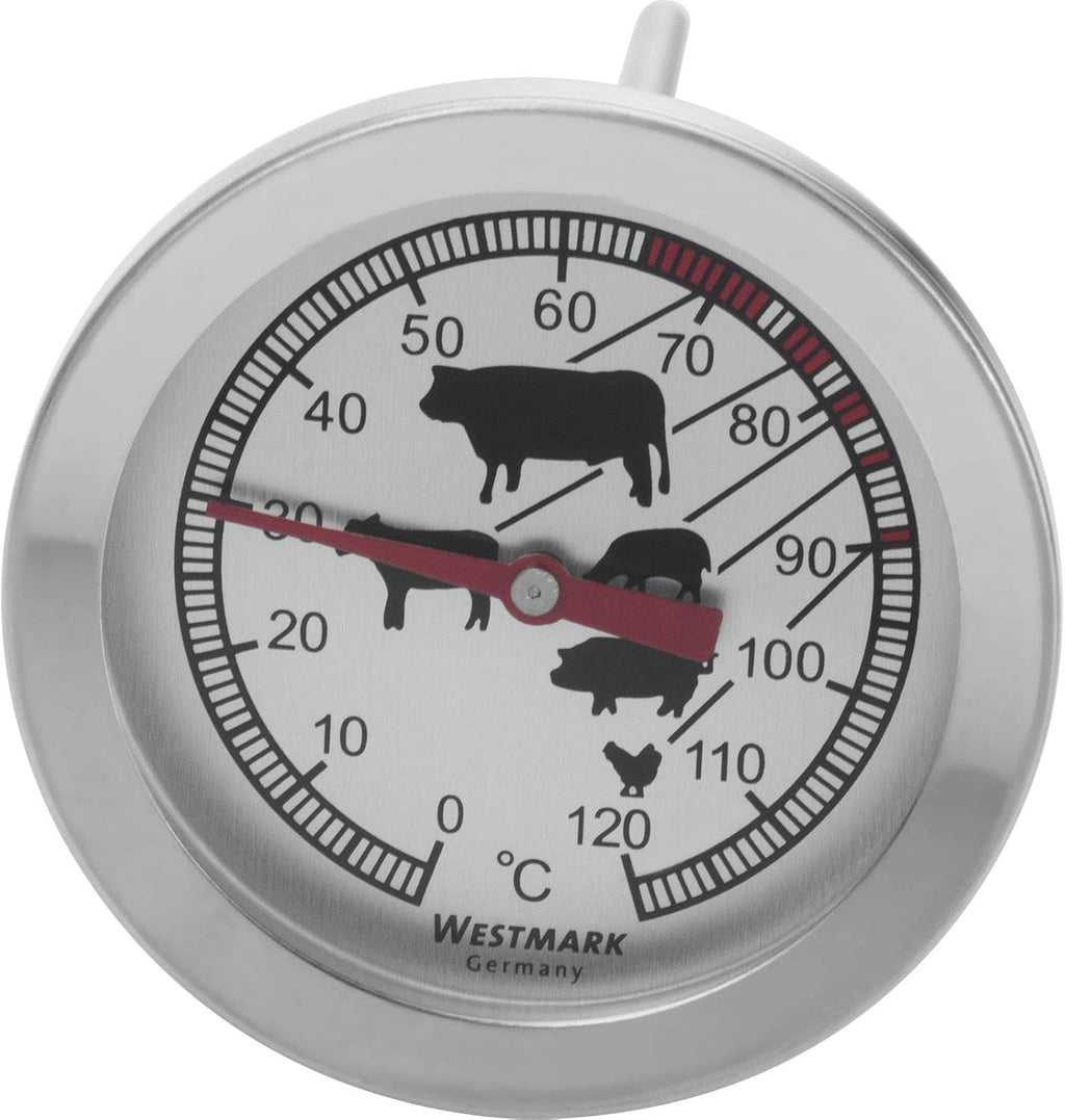 Westmark Roasting Thermometer, 5.5 x 2.2 x 2.2 inches, Stainless Steel