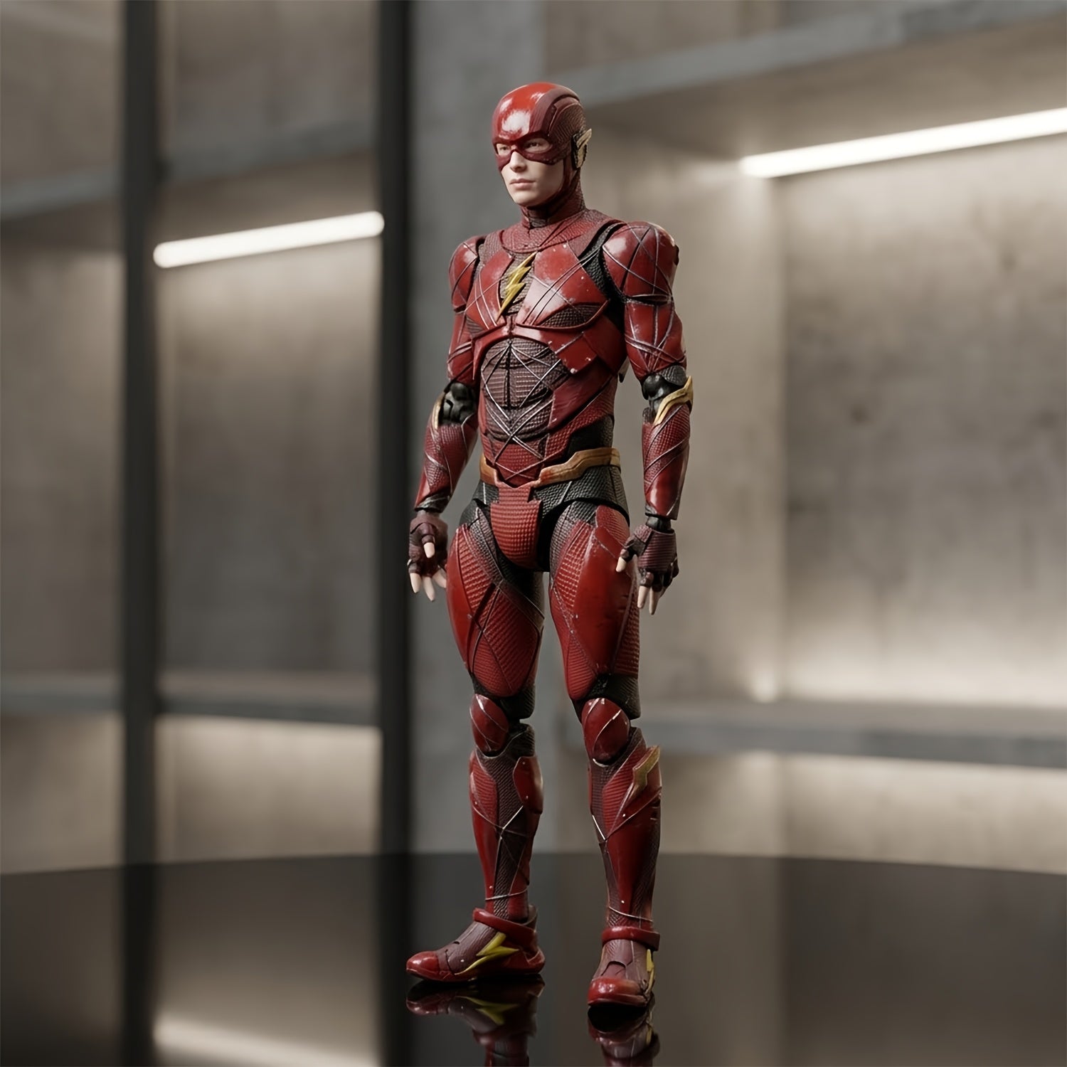 Službeno licencirani Warner Bros. DC Flash ručno rađeni kolekcionarski predmeti, DC Liga pravde, pogodni za Božić, Noć veštica, rođendanske poklone, dekoraciju doma, velike statue i ukrase za radni sto