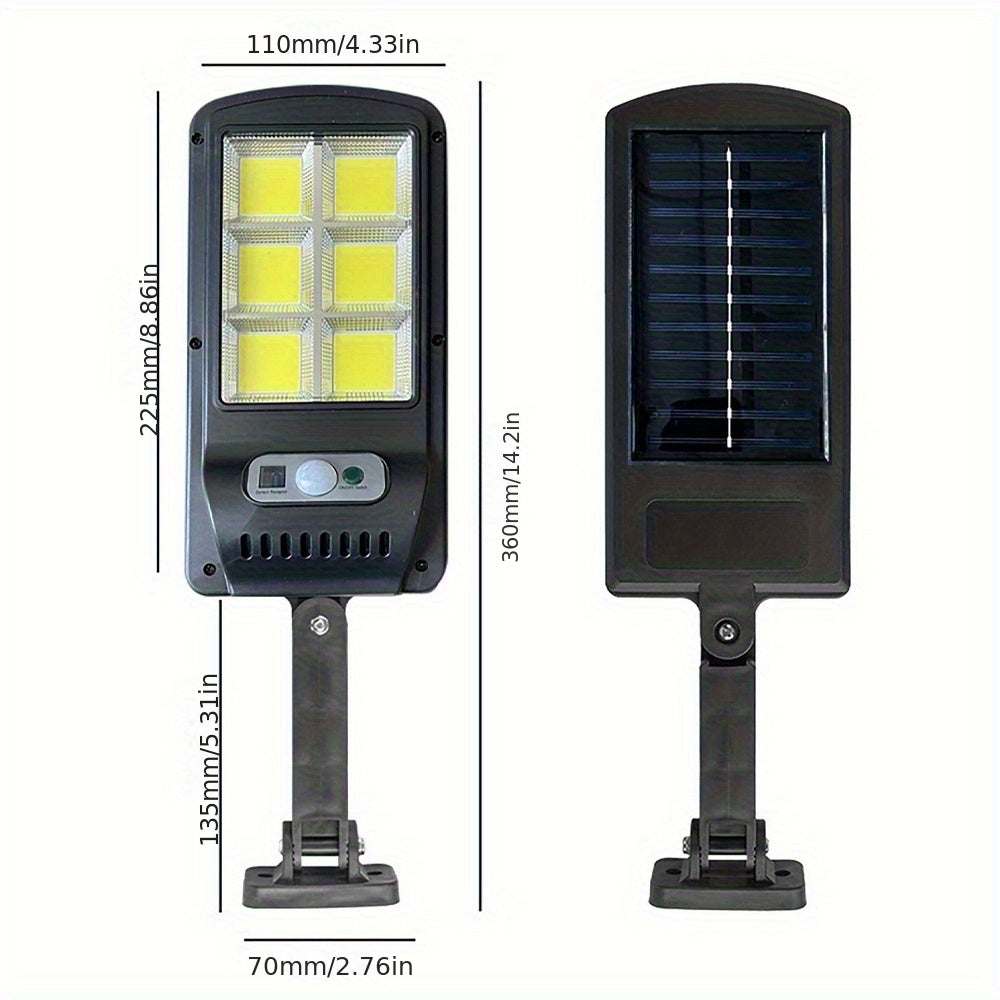 Solarna lampa sa senzorom pokreta za spoljašnje osvetljenje dvorišta, mala svetiljka za stazu, pogodna za spoljašnje osvetljenje