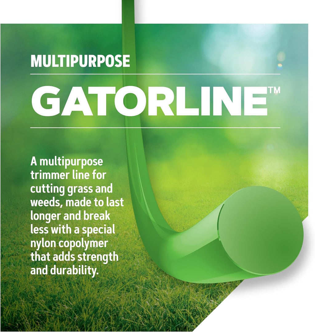 Oregon 0.080 in. Gatorline Round Weed Wacker/String Trimmer Line, 1 lb. (416 ft.) Bulk Donut, Fits Stihl, DeWalt, Ryobi and Greenworks 21-380B