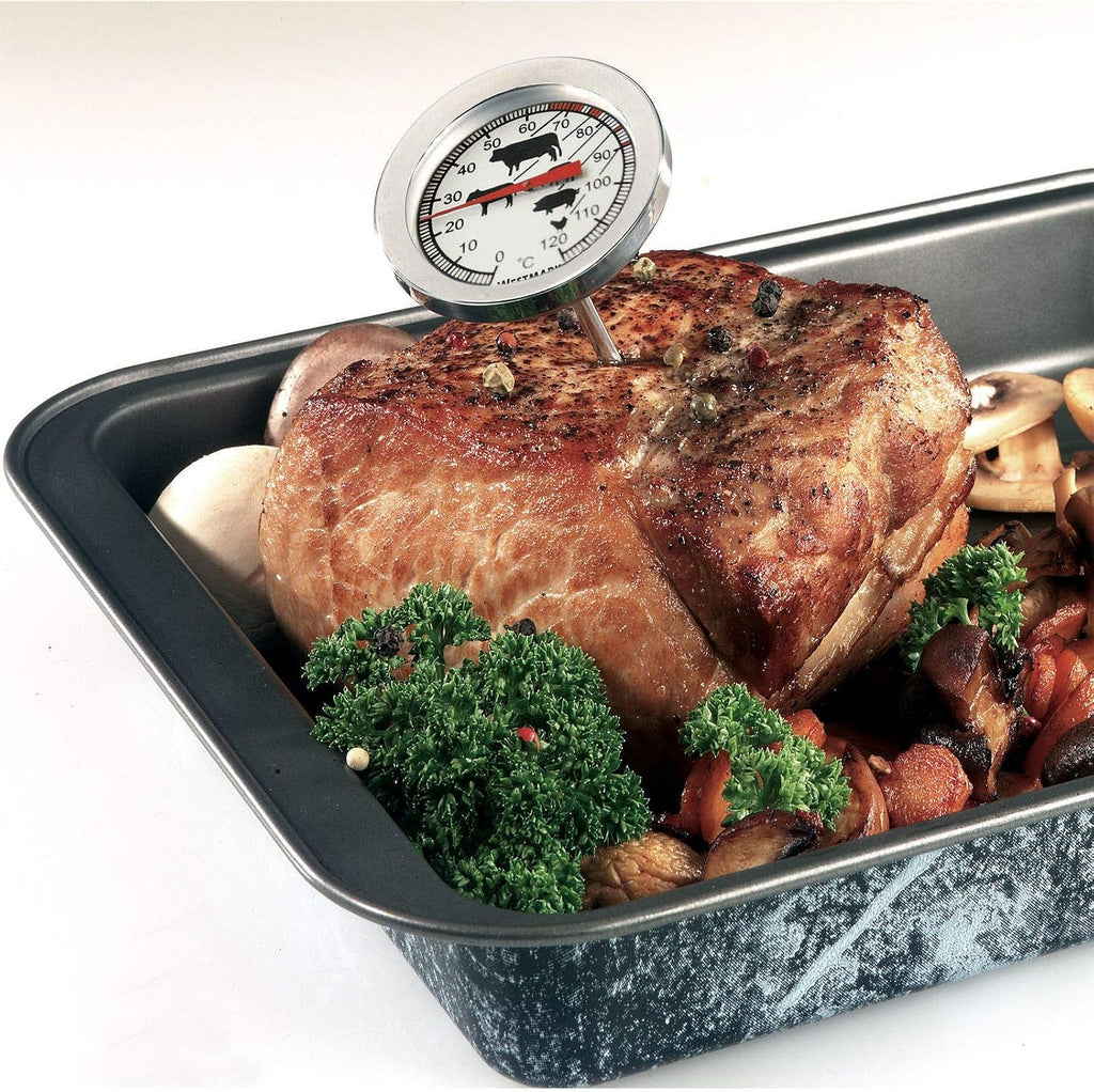 Westmark Roasting Thermometer, 5.5 x 2.2 x 2.2 inches, Stainless Steel